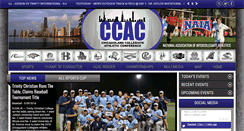 Desktop Screenshot of ccacsports.com